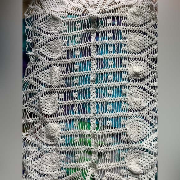 Vintage Handmade Doily / Altar Cloth - Picture 8 of 9